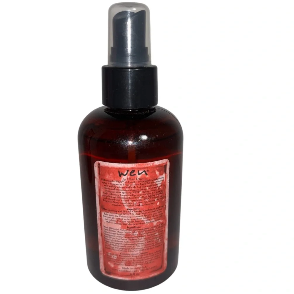 Wen Volumizing Treatment Spray 6 oz and Finishing Treatment Creme 4 oz